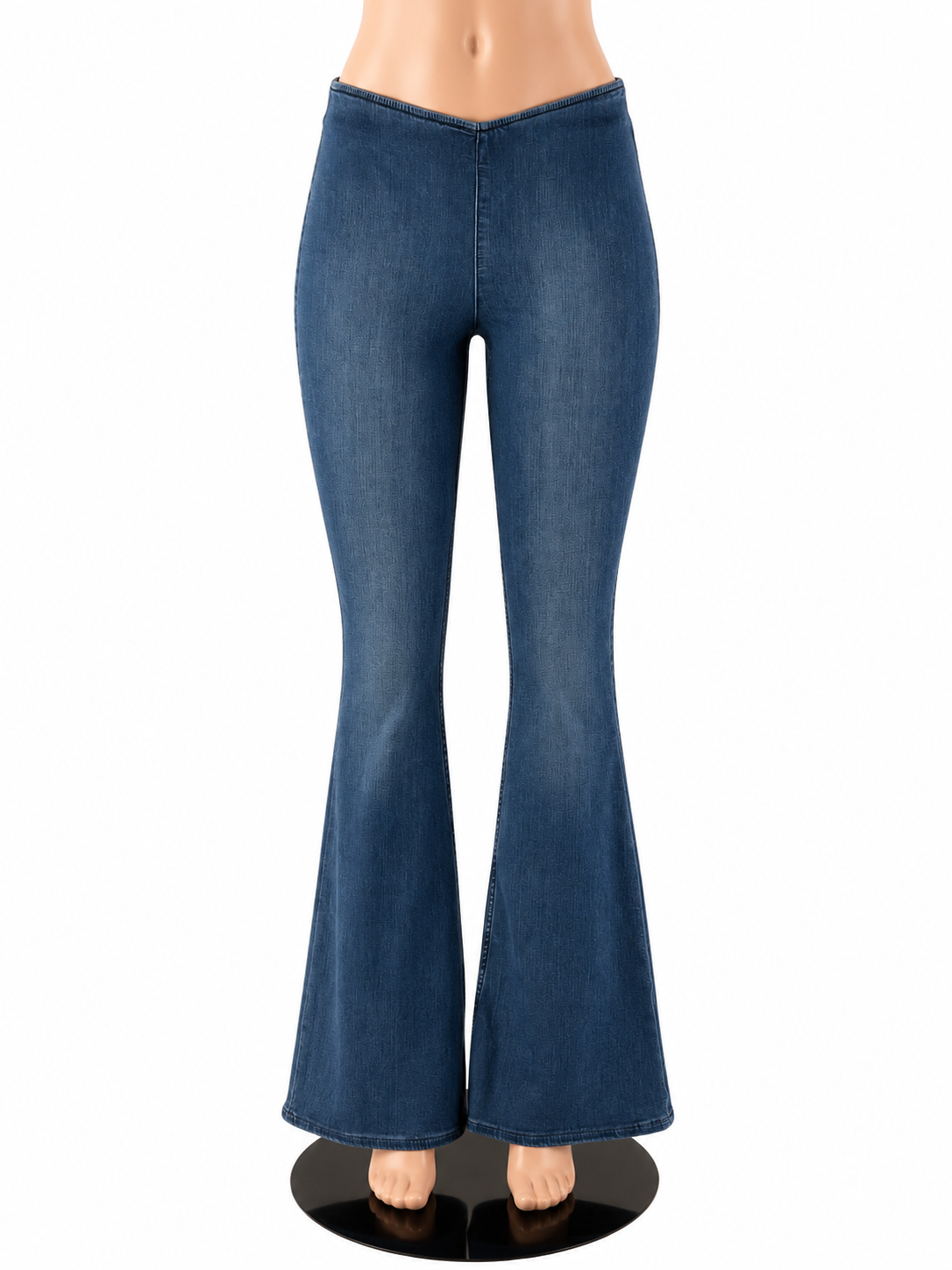 Holister Size S Blue Solid New With Tags Pre-Owned Ladies Jeans
