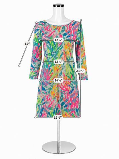 Lilly Pulitzer Essie Dress Turtley Awesome Print Pima Cotton XS