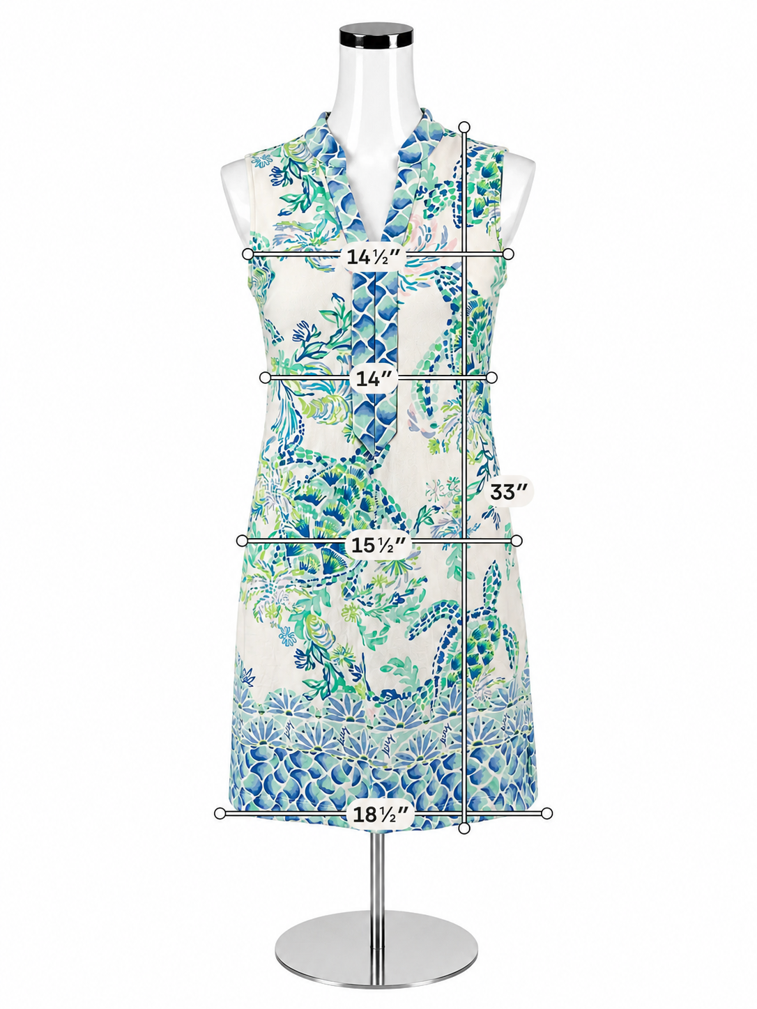 Lilly Pulitzer Hollie Tunic Dress XS Bay Dreamin&