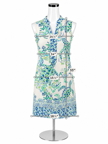 Lilly Pulitzer Hollie Tunic Dress XS Bay Dreamin&