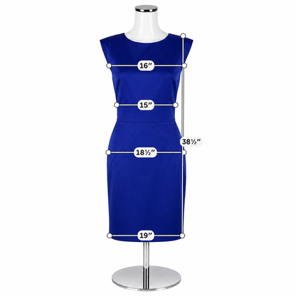Tahari Arthur S. Levine Purple Sleeveless Sheath Dress Size 8