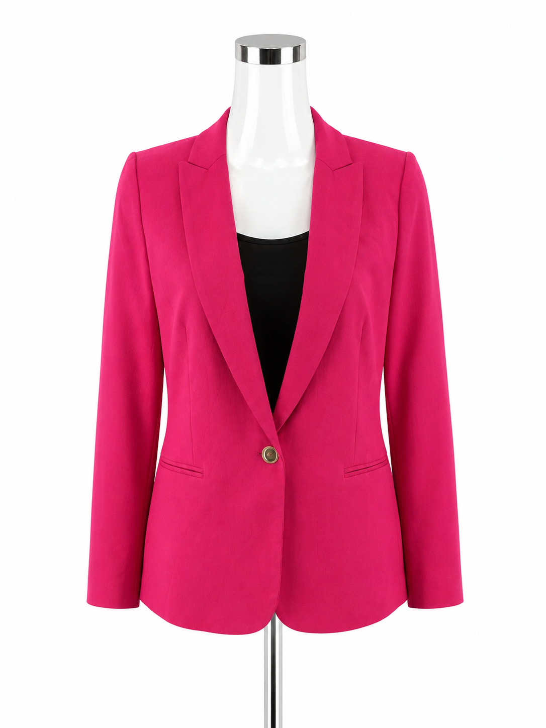 J.Crew Parke Linen-Cotton Blazer Fuchsia Pink NWT Size 4