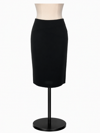 Talbots Black Skirt Classic Black Lined Pencil Skirt Size 6 - Size 6
