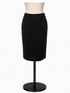 Talbots Black Skirt Classic Black Lined Pencil Skirt Size 6 - Size 6