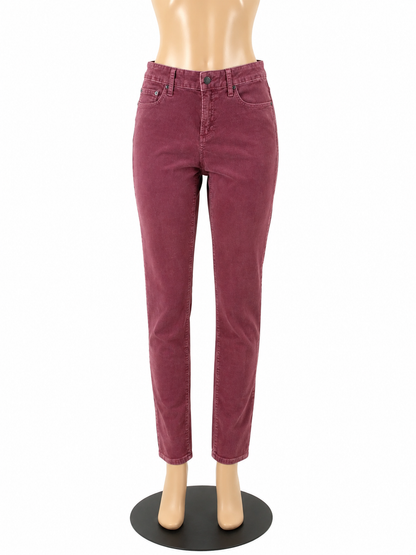 Gap mauve Pant Mauve Pink Corduroy Skinny Pants Size 6 - Size 6