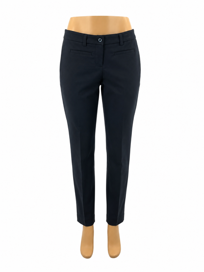 cabi Gray Pant The Carolyn Crop Pants Gray Stretch Ankle Trousers Women&