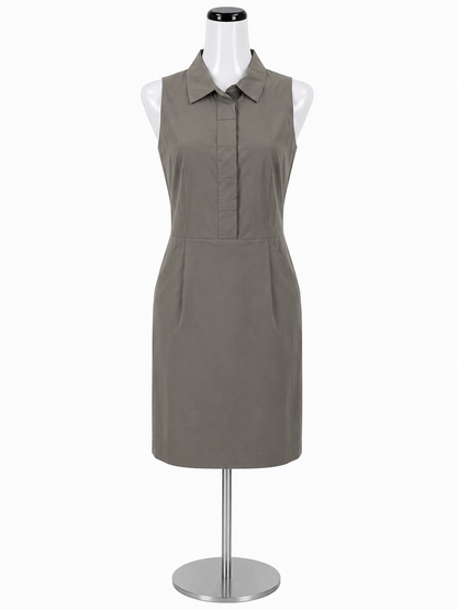 Ann Taylor NWT Sleeveless Sheath Shirt Dress