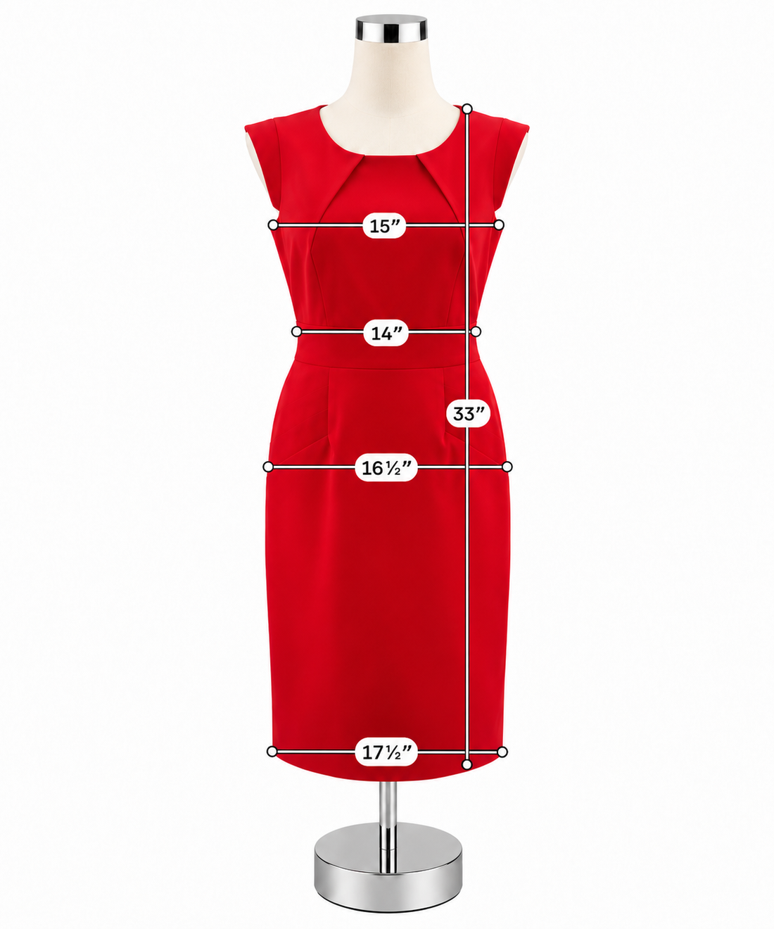 Gianni Bini Red Lace Back Sheath Dress Size 10 - ONLINE ONLY