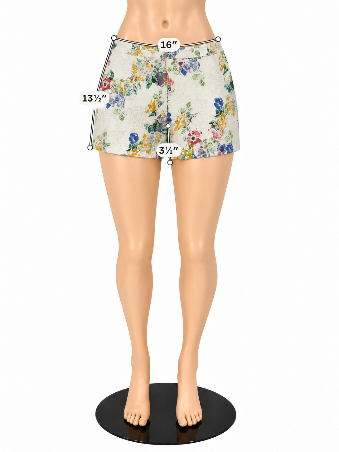 Elevenses Anthropologie Floral Jacquard Tapestry Shorts Womens Size 8 - ONLINE ONLY