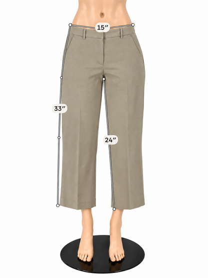 LOFT Curvy Fit Khaki Stretch Chino Pants | Size 6 -  - ONLINE ONLY