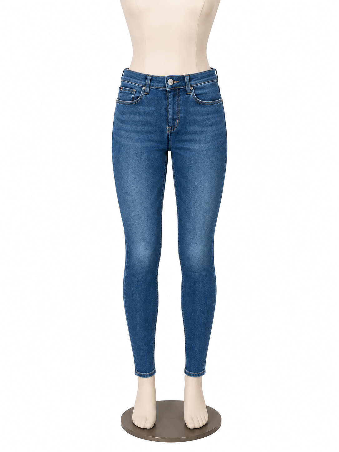 Hudson Krista Super Skinny Jeans Vaca Wash Size 6 - ONLINE ONLY