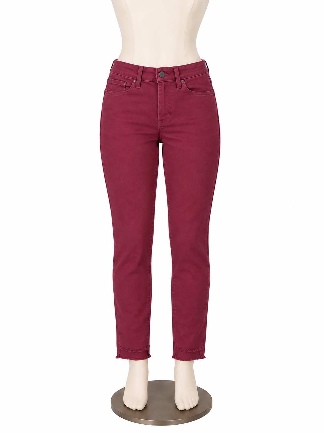Just Black High Rise Ankle Skinny Pants Rust | Size 4 - ONLINE ONLY