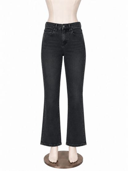 Citizens of Humanity Black Flared Jeans Mid Rise Stretch Denim Size 4 / 26W - ONLINE ONLY
