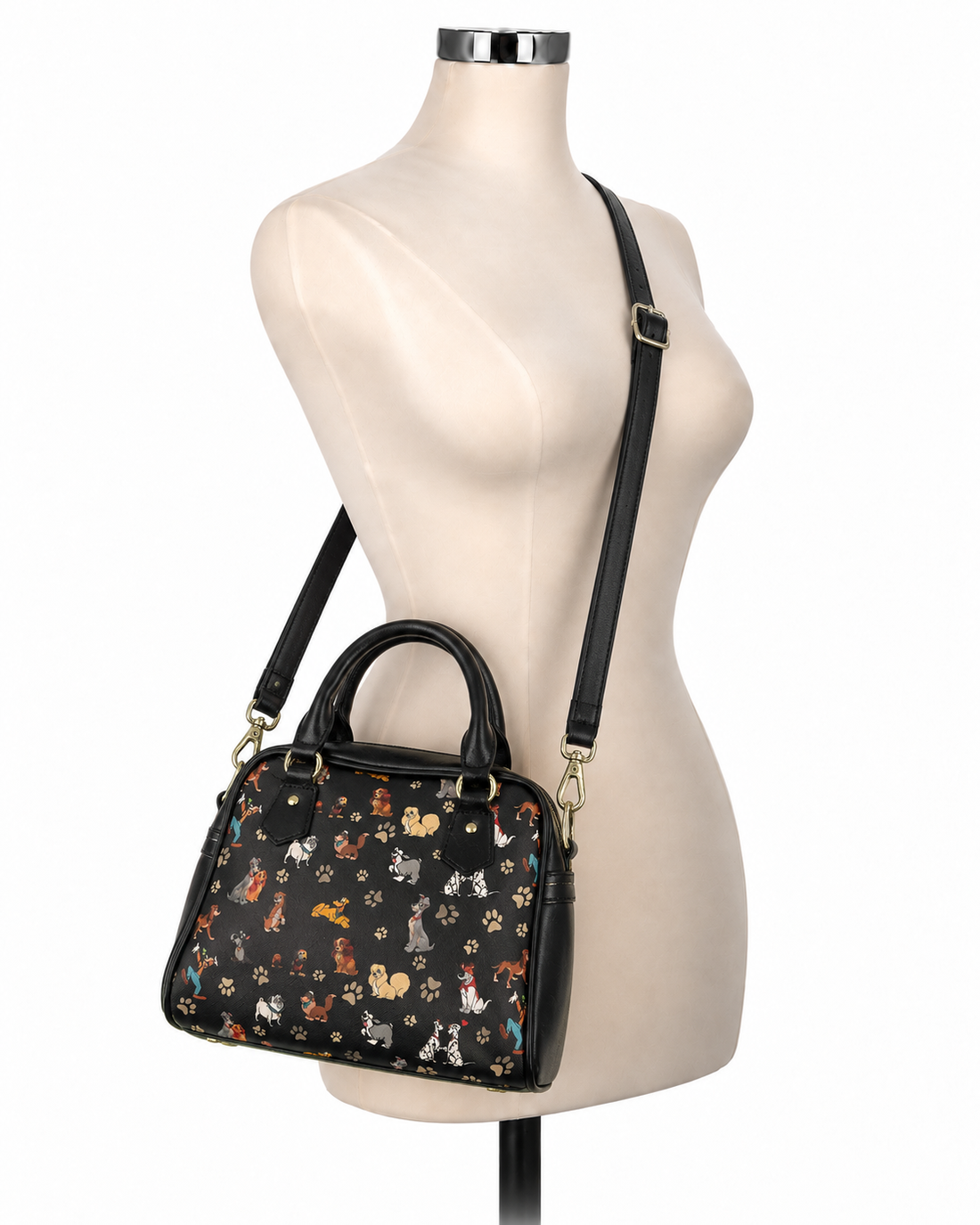 Danielle Nicole Disney Lady and the Tramp Dome Crossbody Bag