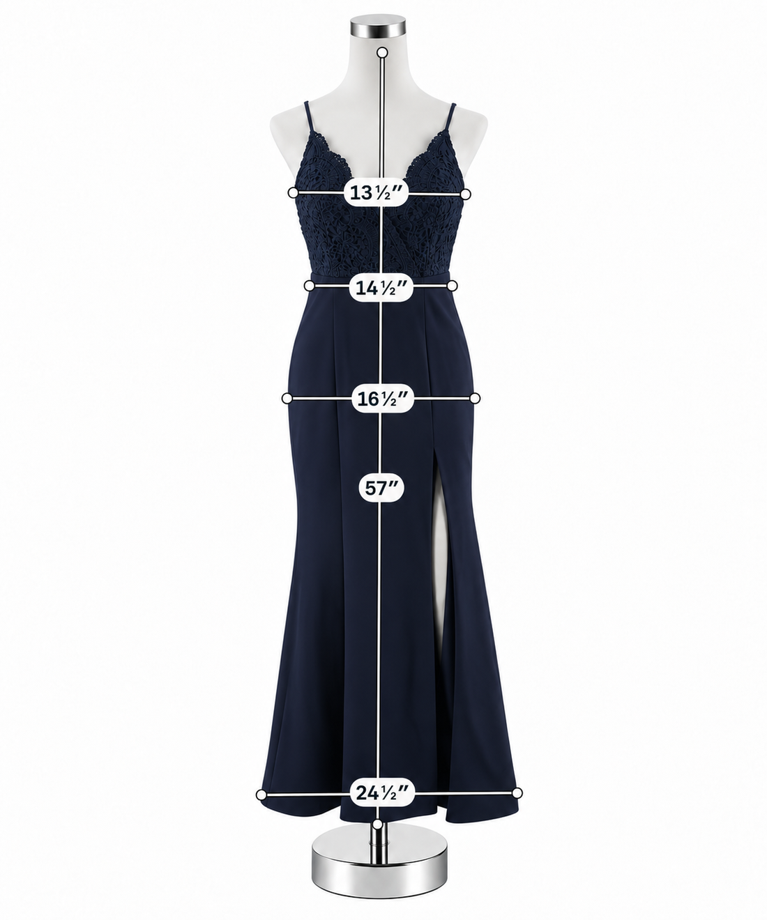 Lulus Awaken My Love Navy Blue Lace Maxi Dress Size Medium - ONLINE ONLY