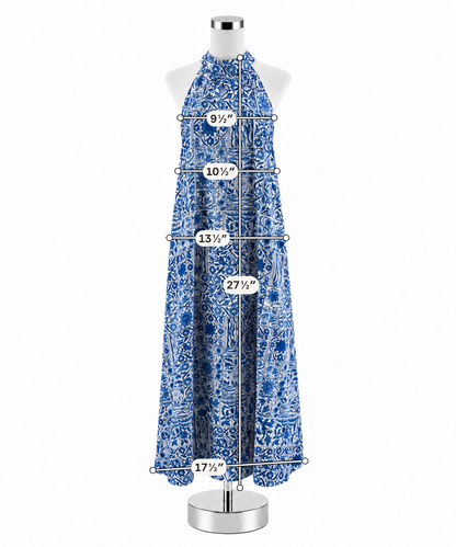 Ann Taylor Mosaic Tile Print Halter Neck Shift Dress Size Small - ONLINE ONLY