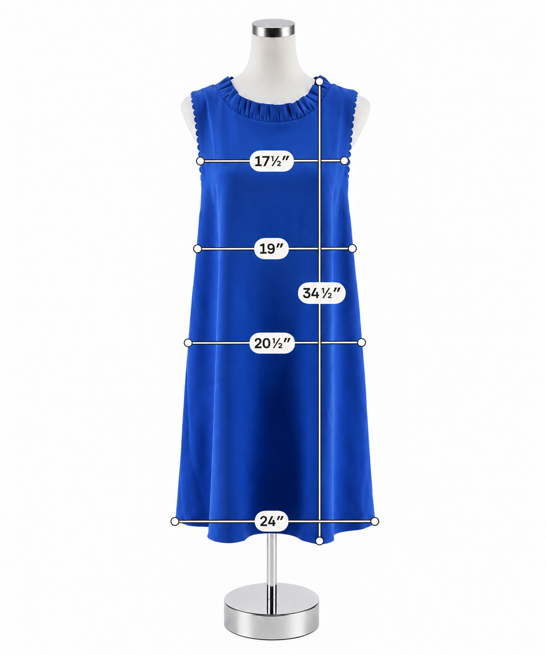 Lilly Pulitzer Pearl Soft Shift Dress Blue NWT Size Large - ONLINE ONLY
