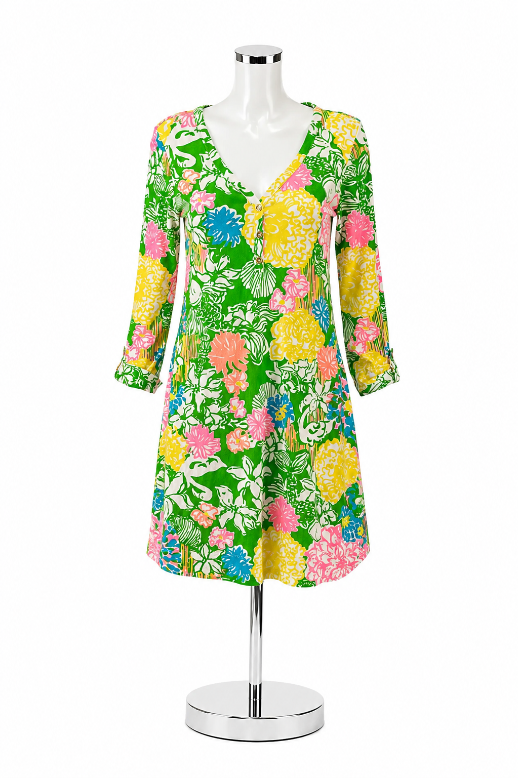 Lilly Pulitzer Sophie Dress First Impression Floral Size Small