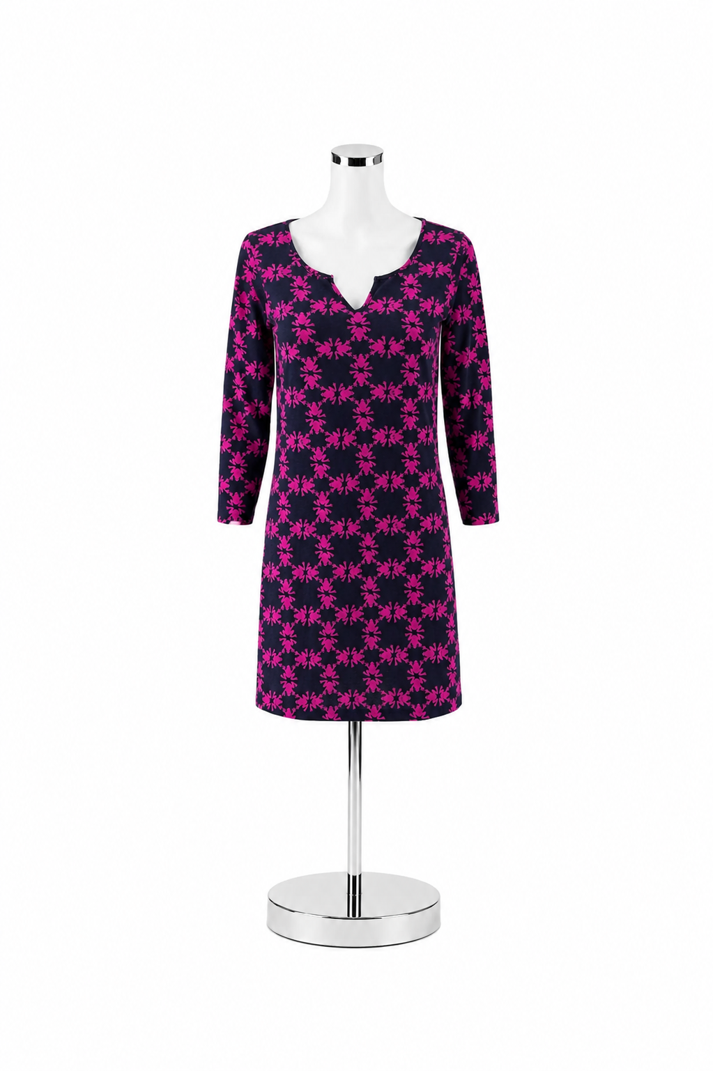 Lilly Pulitzer Sophie Dress Kiss and Tell Frog Print Navy Size Small
