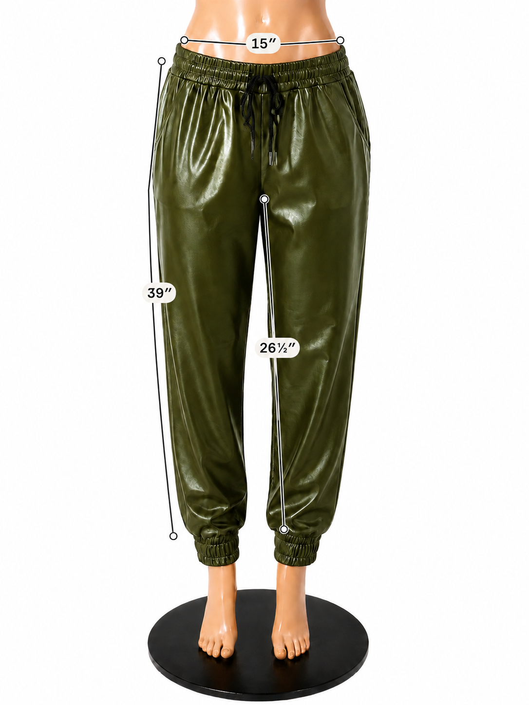 Joseph Ribkoff Olive Green Pull-On Pants | Size 12 | New With Tags