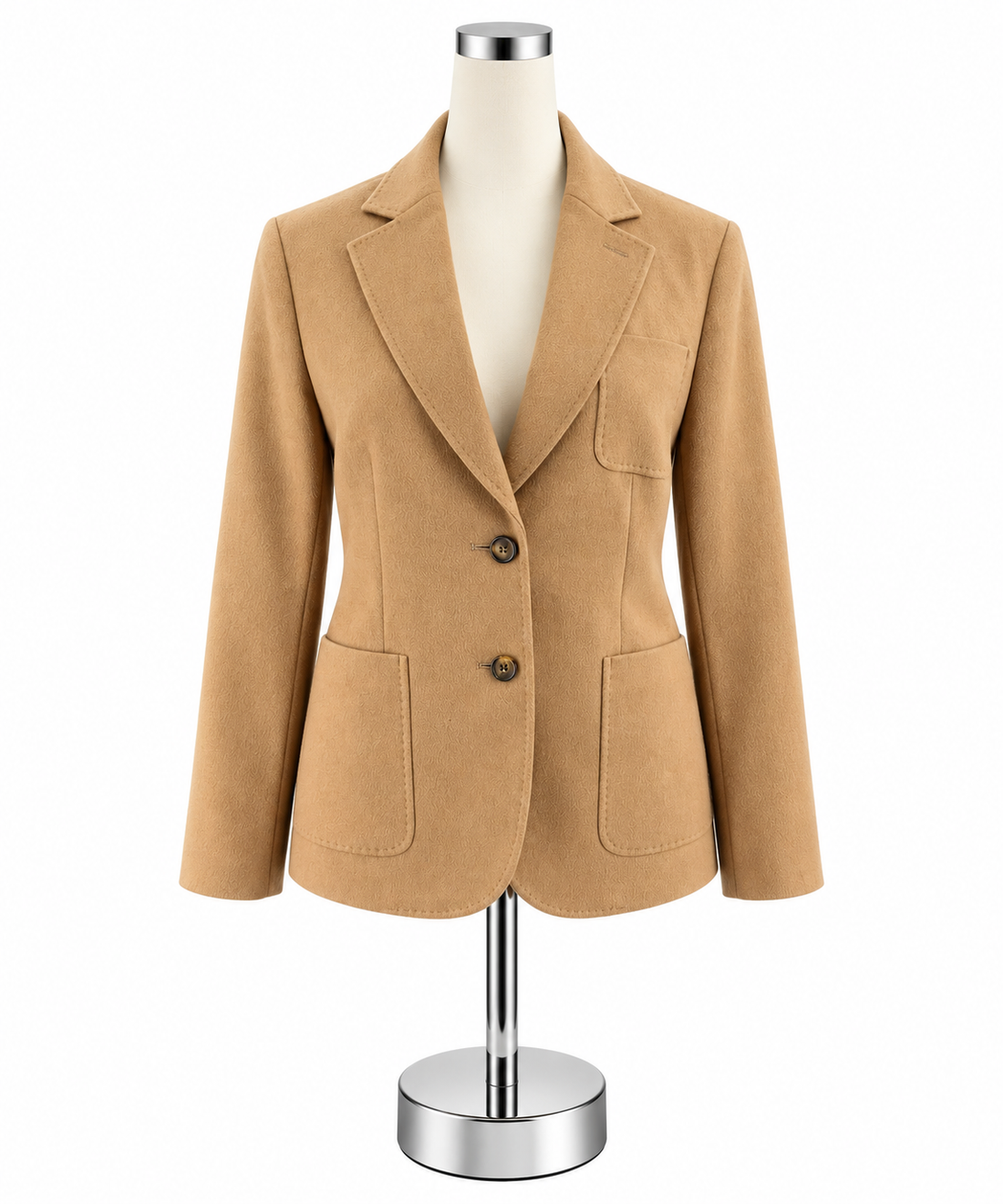Brooks Brothers Italian Camel Hair Blazer Tan Womens Size 8