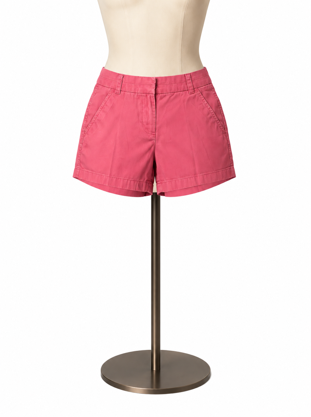 J.Crew 4" Chino Shorts Coral Pink Size 4 - ONLINE ONLY