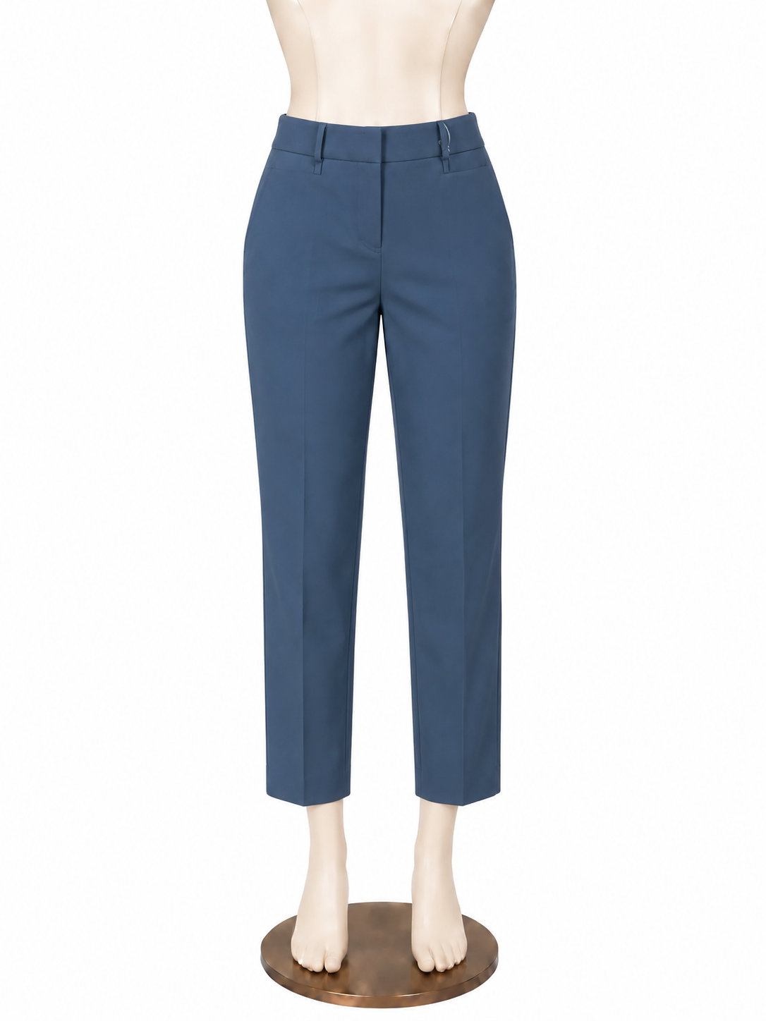 LOFT Skinny Cropped Pants Gray Stretch Mid-Rise NWT Size 10- ONLINE ONLY