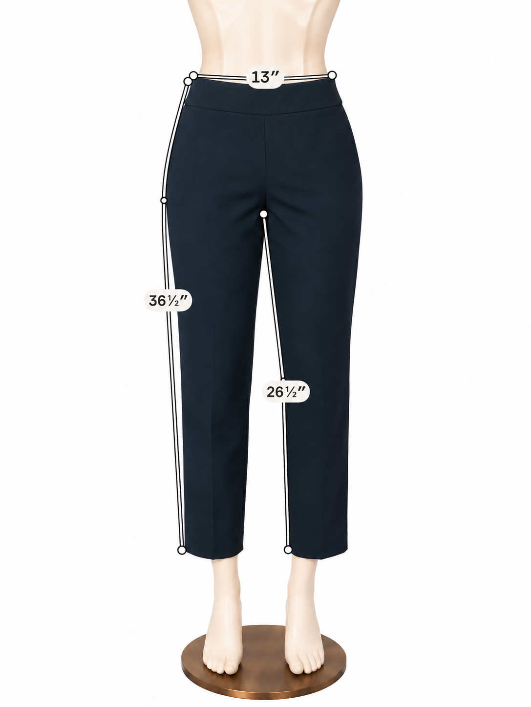 Lou &amp; Grey Signaturesoft Leggings Womens Size M Black Mid-Rise Ankle NWT - ONLINE ONLY