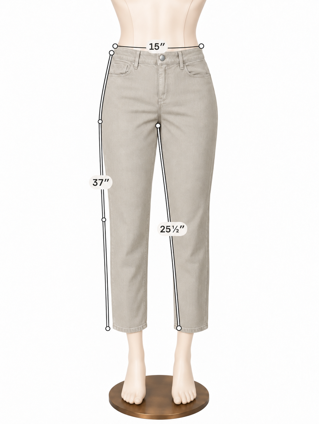 Ann Taylor LOFT Modern Skinny Petite Pants Khaki Ankle Chino NWT Size 8 Petite - ONLINE ONLY