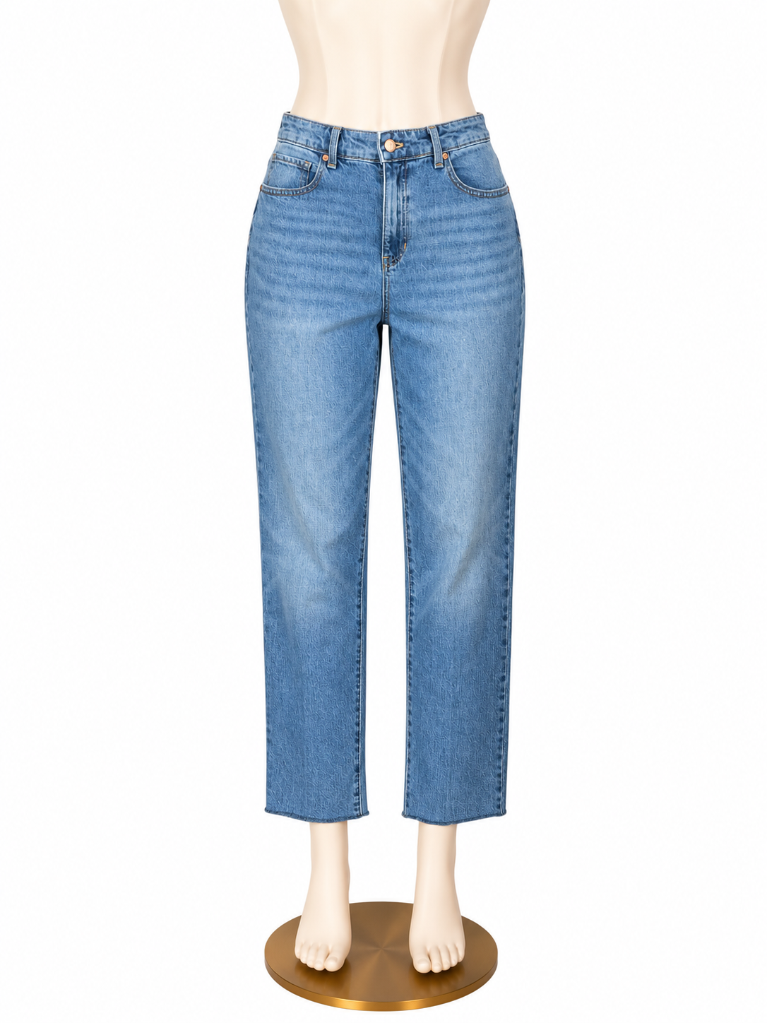 Talbots High Waist Relaxed Ankle Jeans Calypso Wash Size 6 - ONLINE ONLY