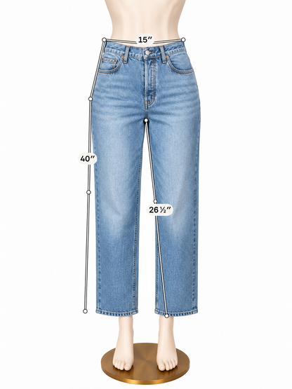 Alex Mill Standard Jean Light Wash Denim Womens Size 4 - ONLINE ONLY
