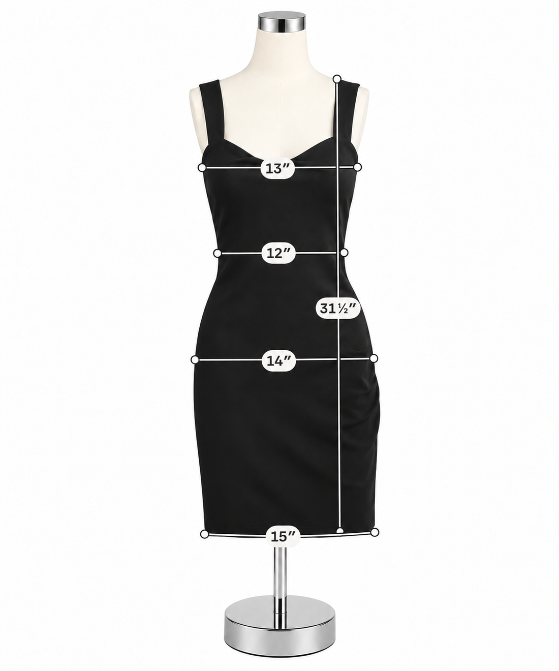 Zara Black Sleeveless Little Black Dress (LBD) Size Small - ONLINE ONLY