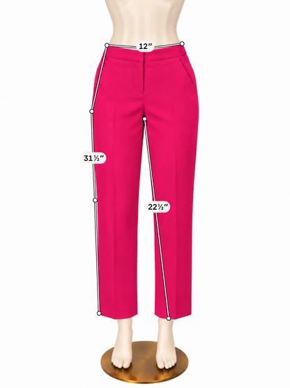 New York &amp; Co Pink Dress Pants Trousers Size 2 | Classic Career Wear - ONLINE ONLY