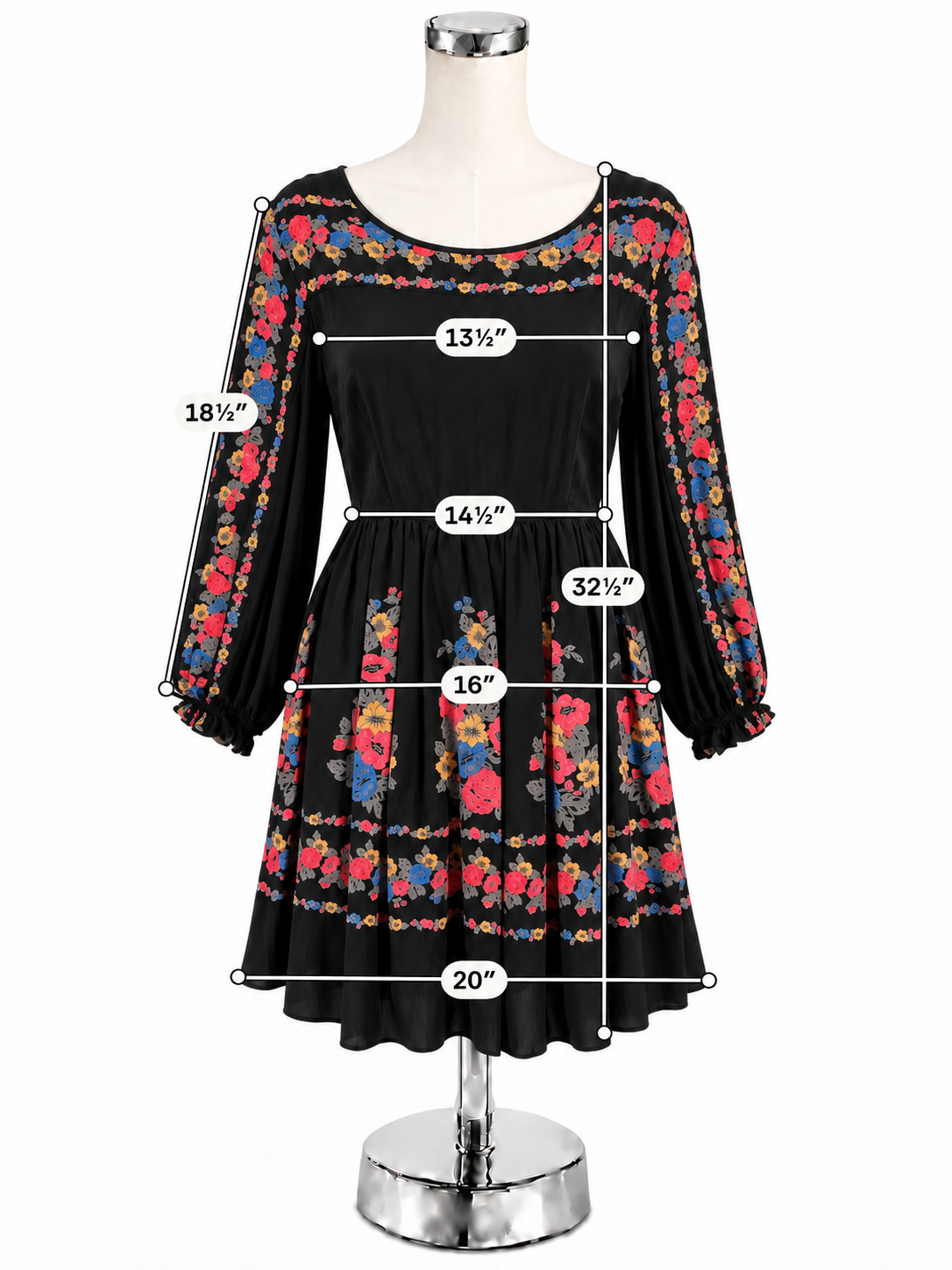 Free People Shake It Floral Tiered Mini Dress Tunic Size 8