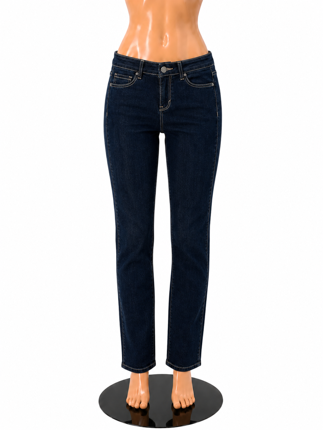 Calvin Klein Jeans Mid-Rise Skinny Dark Wash Denim Size 4 - ONLINE ONLY