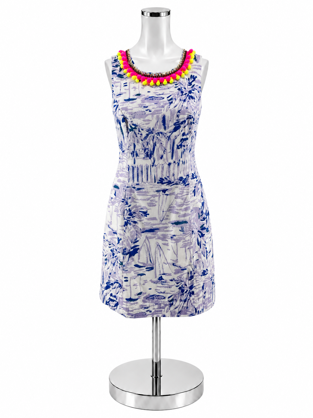 Lilly Pulitzer Kristen Dress One Too Many Print Size 4 - ONLINE ONLY