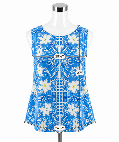 Lilly Pulitzer Elsa Sleeveless Top Floral Print XL