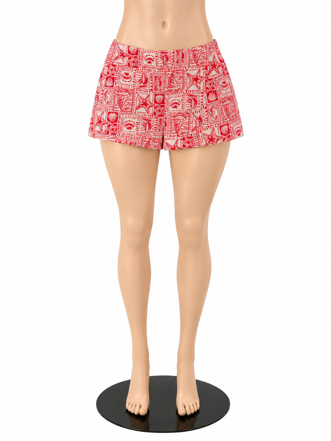 Lilly Pulitzer Callahan Shorts Skort Beach Blocks Print Size 10 NWT