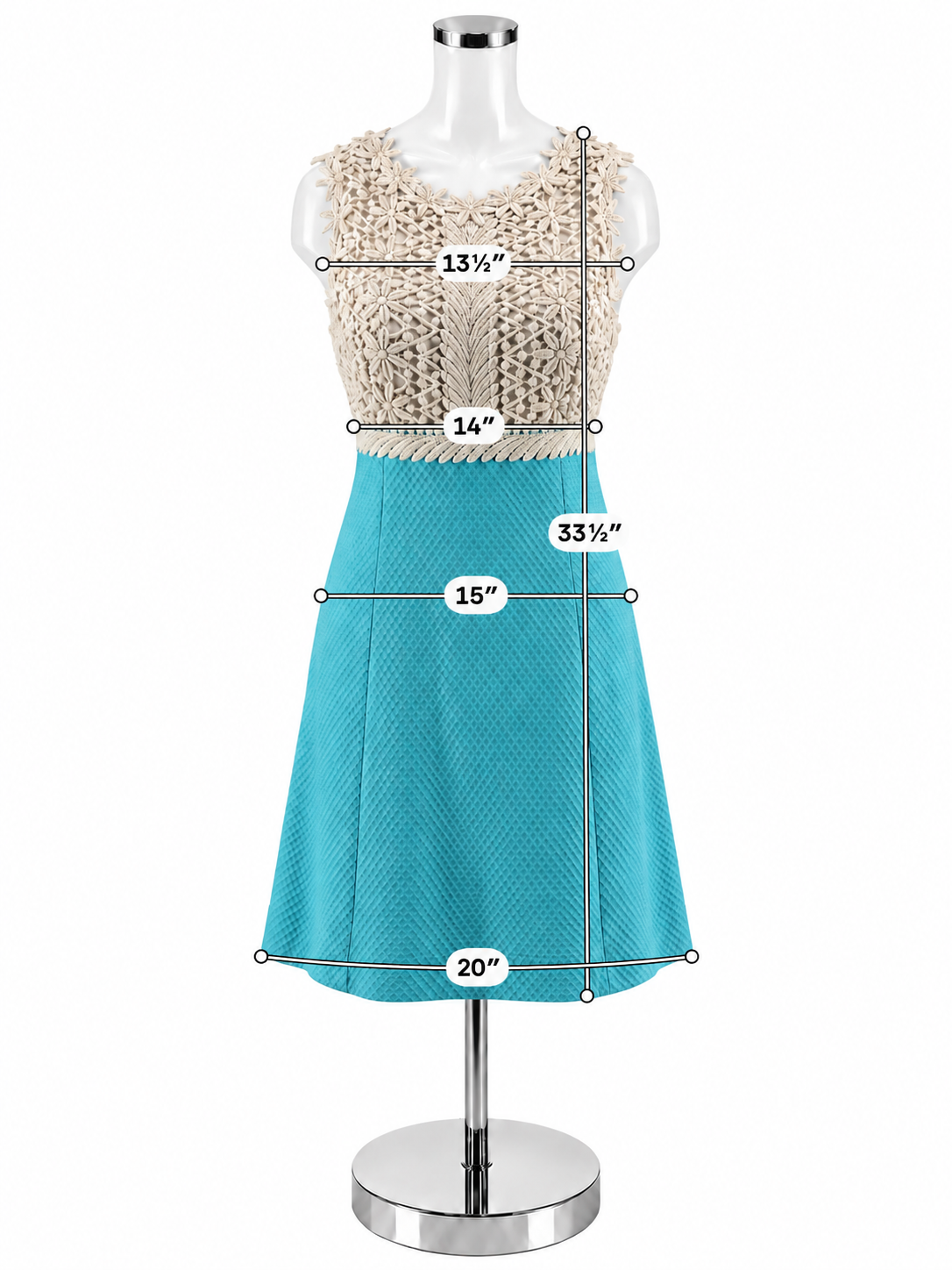 Lilly Pulitzer Adele Lace Bodice Dress Size 2 Resort White Aqua