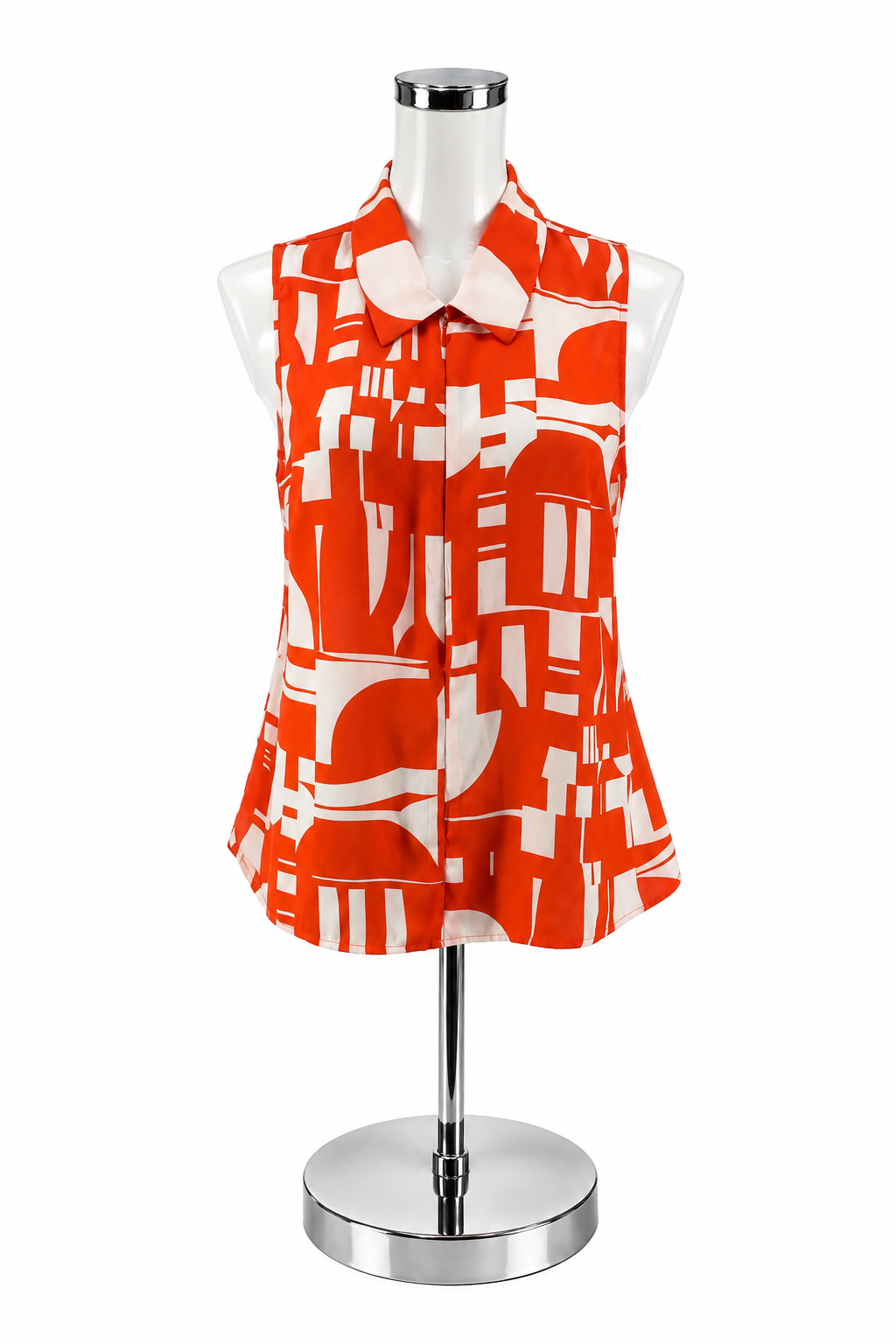 cabi Poppy Top Floral Sleeveless Blouse Size Small - ONLINE ONLY
