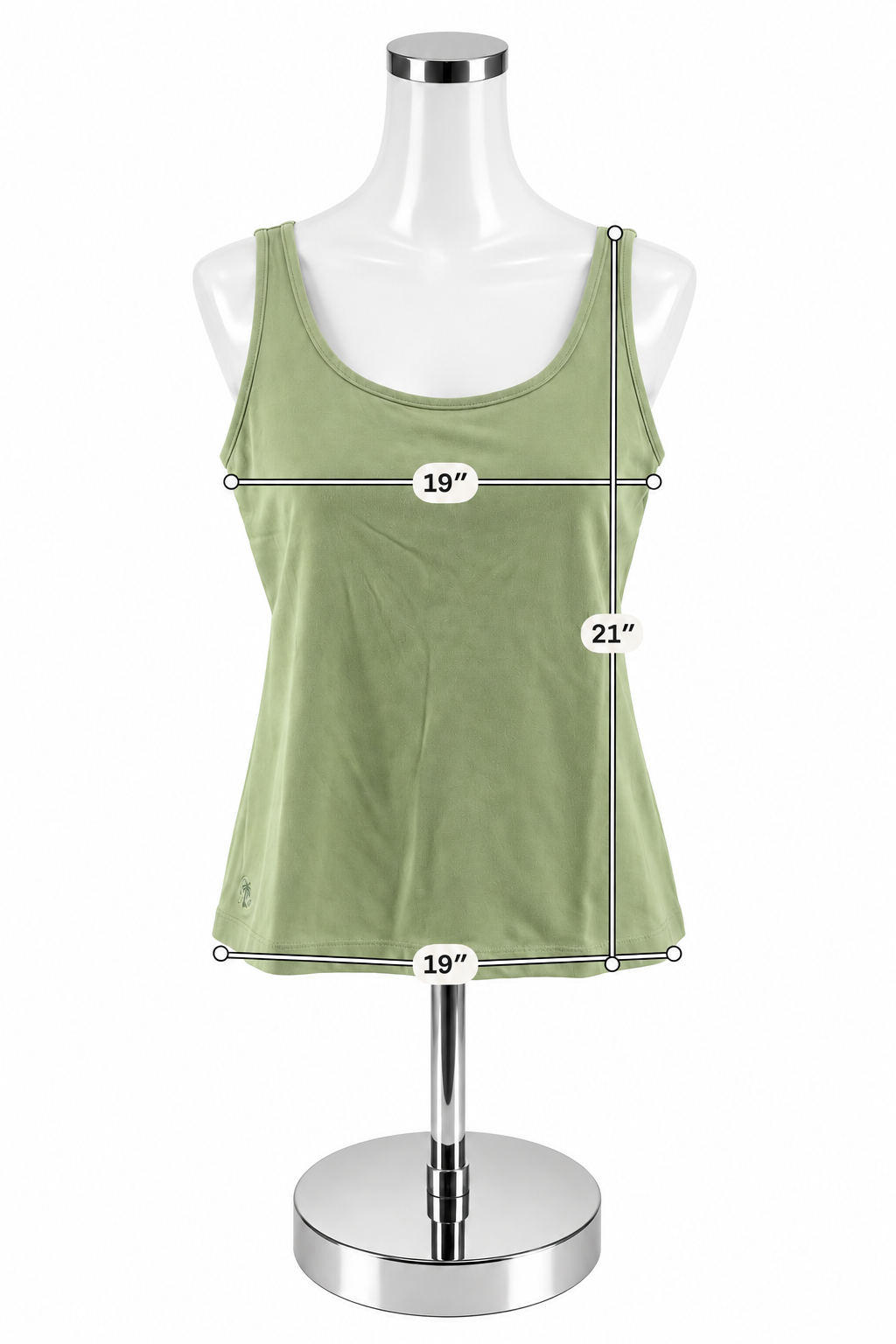 Tommy Bahama Stretch Cotton Tank Top Sage Green XL NWT - ONLINE ONLY