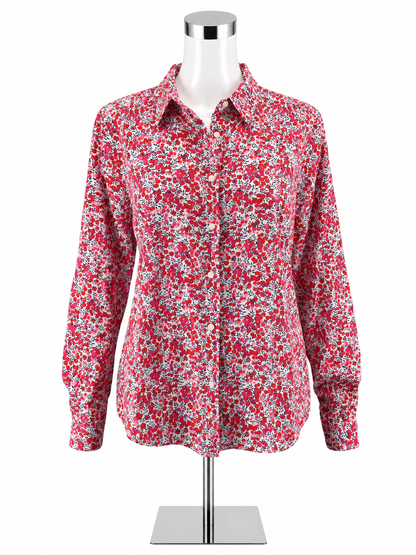 J.Crew Liberty Fabric Floral Long Sleeve Button-Down Blouse - Size 16 - ONLINE ONLY