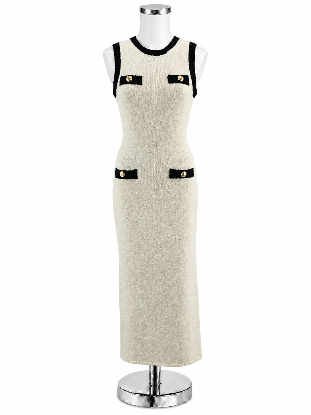 Endless Rose Cream &amp; Black Colorblock Sweater Dress NWT | Size Small - ONLINE ONLY