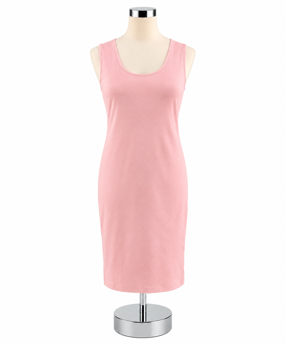 Ming Wang Sleeveless Knit Sheath Dress PM Blush Pink NWT - ONLINE ONLY