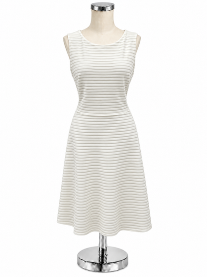 White House Black Market Striped Sleeveless Sheath Dress | Size 8 - ONLINE ONLY