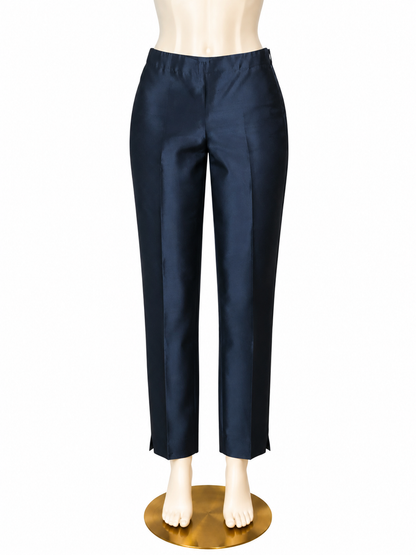 Talbots Black Silk Wool Blend Tailored Dress Pants - Size 4 - ONLINE ONLY