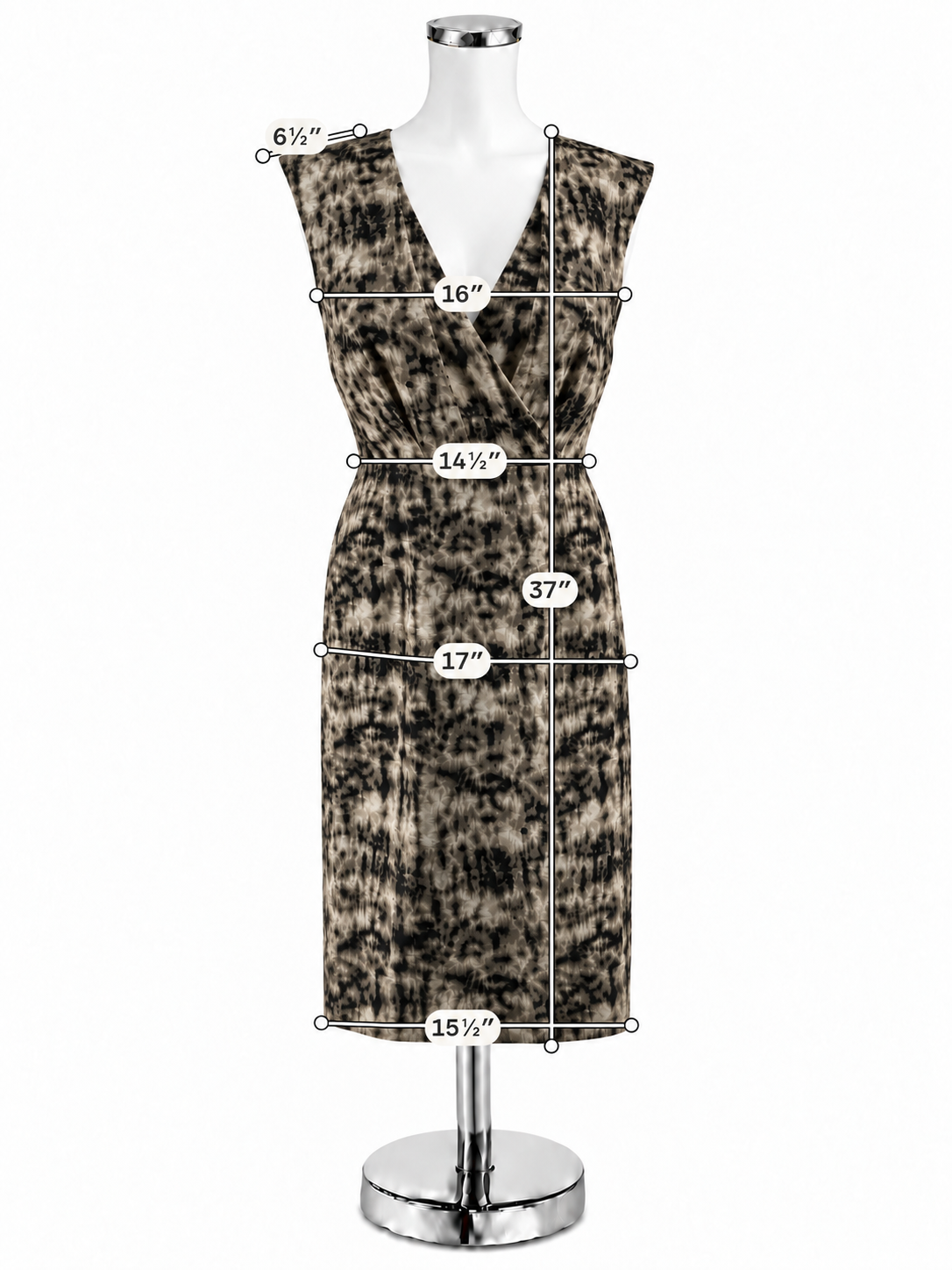 Ann Taylor Ikat Print Silk Blend Sheath Dress Size 4 | Brown Black - ONLINE ONLY