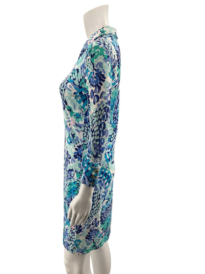 Lilly Pulitzer Skipper Popover Dress XS In The Vias Print Tunic
