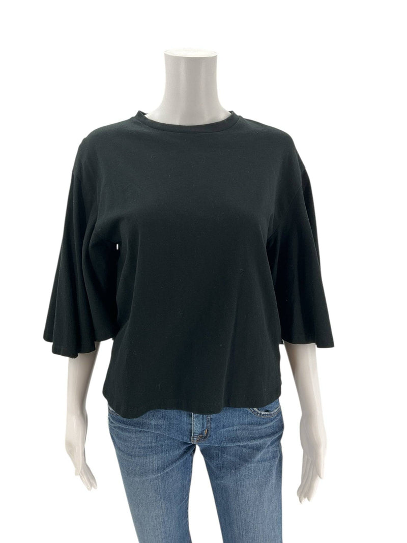 WHO WHAT WEAR Black Top - Size Small - Margaret’s Fine Consignment
