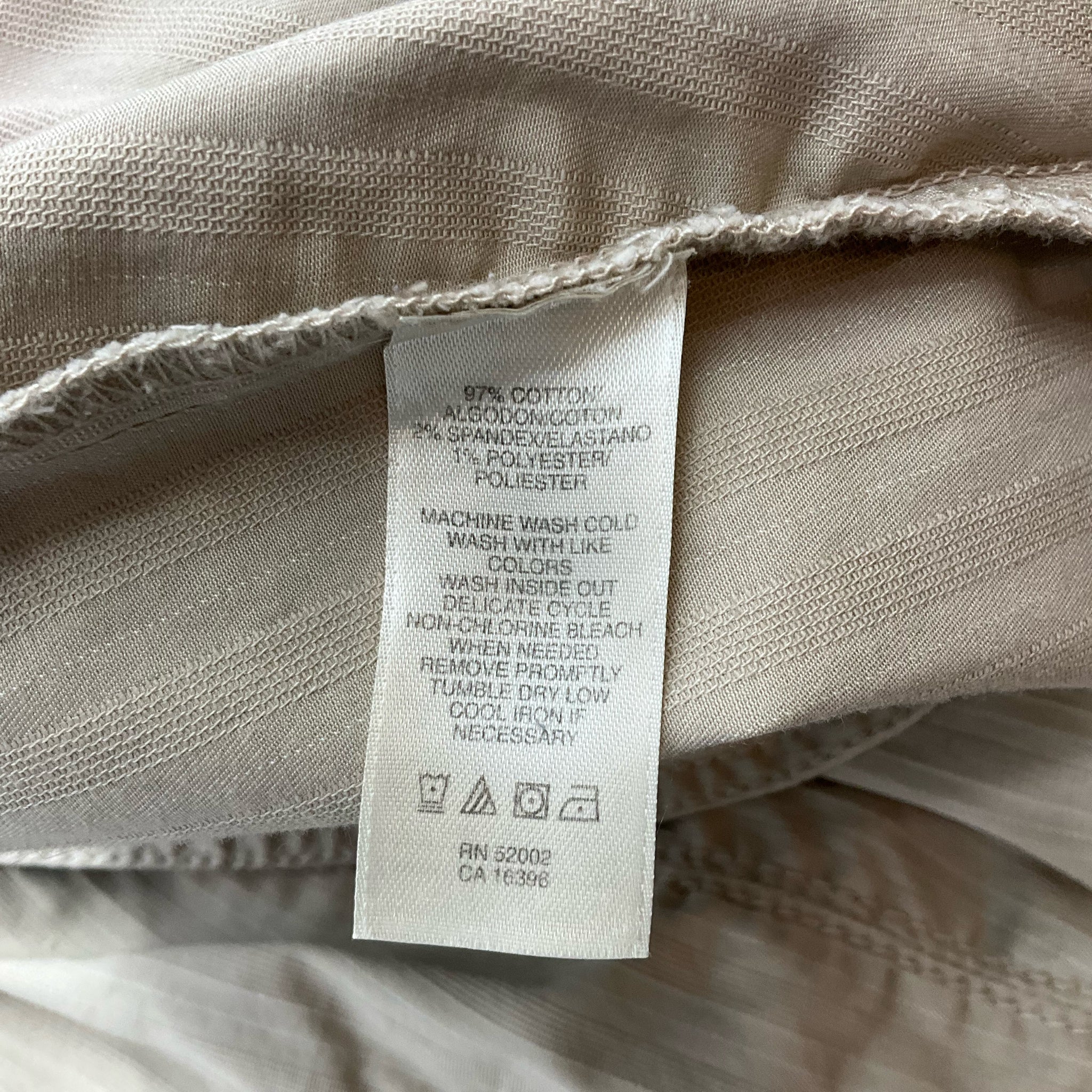 DKNY Jeans Khaki Solid Pre-Owned Ladies Jacket - Size Medium